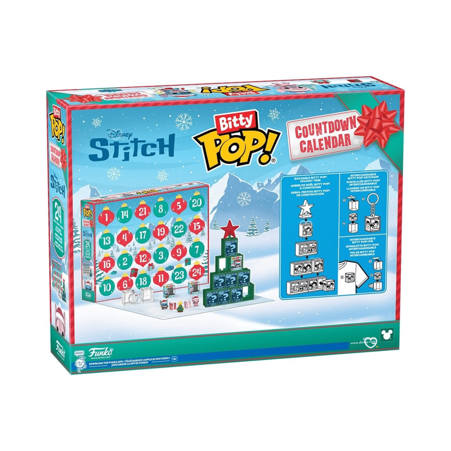 Funko POP Stitch Advent Calendar 2025, 24 Collectible Figures