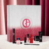 Giorgio Armani Advent Calendar 2025 with 24 luxury beauty surprises including perfumes, makeup, skincare and mirror, perfect for style-conscious women.