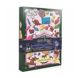 Harry Potter Honeydukes Advent Calendar 2025 with 24 festive collectibles like socks, keychains and puzzles for fans and gift-givers.