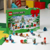 Lego Minecraft (21280) Advent Calendar 2025 with 24 festive builds, 300 pieces and holiday minifigures for kids and collectors.