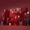 Lookfantastic Advent Calendar 2025 in luxe festive box with 25 beauty treats including MAC, Elemis and Sol de Janeiro.