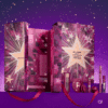Revolution Advent Calendar 2025 in festive red box with 24 beauty treats for lips, eyes, face and tools.