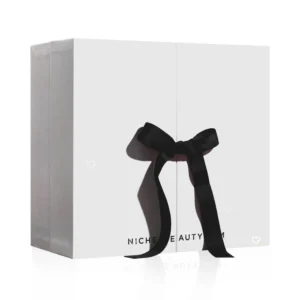 Niche Beauty Advent Calendar 2025 with 24 luxury skincare, makeup, haircare and bath products, perfect for beauty enthusiasts.