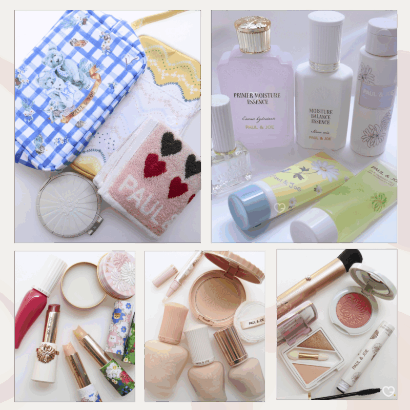 Paul & Joe Advent Calendar 2025 in festive box with 24 beauty treats including primers, lipsticks and skincare.