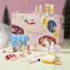 Paul & Joe Advent Calendar 2025 in festive box with 24 beauty treats including primers, lipsticks and skincare.