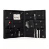 Prettylittlething Advent Calendar 2025 in pink festive box with 24 beauty treats including skincare, makeup and haircare.