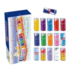 Red Bull Advent Calendar 2025 with 24 cans in 16 flavours, festive red design with snowflakes and gold accents.