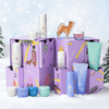 Tatcha Advent Calendar 2025 in purple festive box with 12 deluxe skincare treasures for a luxurious holiday gift.