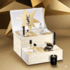 YSL Beauty Advent Calendar 2025 in red festive box with 24 luxury minis, full-size lipsticks, perfume and skincare.