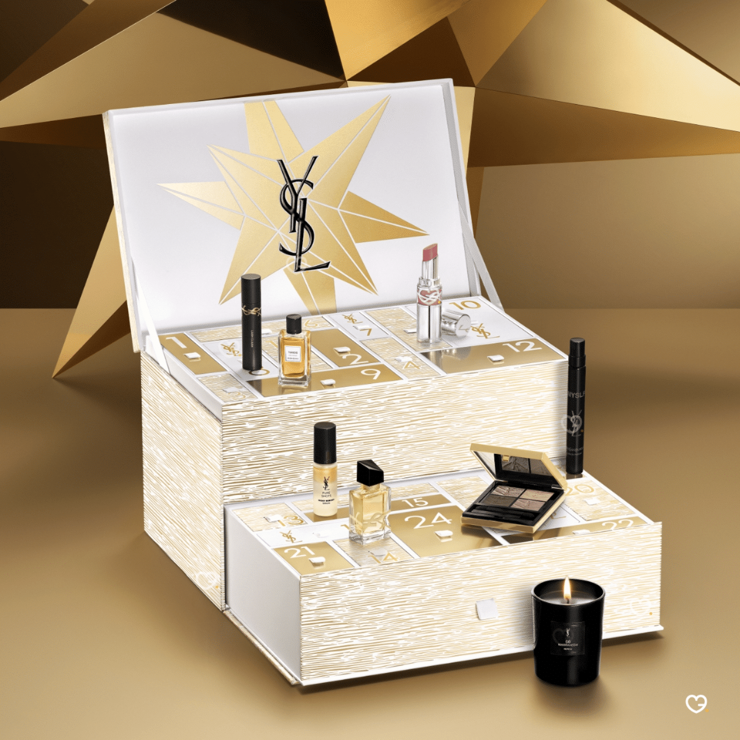 YSL Beauty Advent Calendar 2025, 24 Luxury Edits