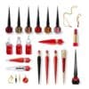 The 24 products of the Christian Louboutin Advent Calendar 2026 laid out