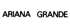 logo Ariana Grande advent calendar