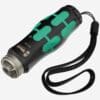 Wera Flashdriver, the 2026 advent calendar star piece, an LED torch and quarter-inch bit holder in a Kraftform handle