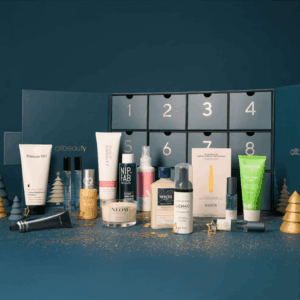 AllBeauty Advent Calendar 2025 with 12 festive days of luxury skincare, fragrances, and haircare minis, perfect for beauty lovers.