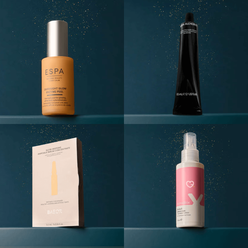 AllBeauty Advent Calendar 2025 with 12 festive days of luxury skincare, fragrances, and haircare minis, perfect for beauty lovers.