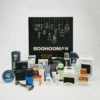 BoohooMAN Advent Calendar 2025 featuring 24 premium men’s grooming products in sleek black packaging, perfect for style-conscious men. Perfect gift for beauty for men