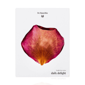 Dr. Hauschka Advent Calendar 2025 with 24 natural skincare treats in festive packaging, perfect for eco-conscious beauty lovers.