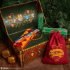 Harry Potter Deluxe Quiddtich Advent Calendar 2025 with 24 themed gifts like socks, keychain, and Golden Snitch items for collectors and fans.