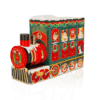 Legami Advent Calendar 2025 with 24 stationery surprises in a glittery reusable train-shaped box, perfect for creative adults.