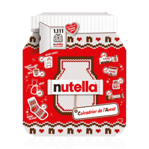 Nutella Advent Calendar 2025 with 24 festive treats—mini spreads, cookies, waffles, and gifts, perfect for families and chocolate lovers.