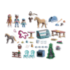 PLAYMOBIL Horses of Waterfall Advent Calendar 2025 with 24 figures, animals and festive accessories for children who love horses and creative play.