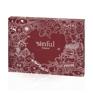 Sinful Original Advent Calendar 2025 with 24 erotic surprises, luxury sex toys and playful games for adventurous couples.