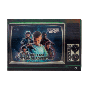 Stranger Things Advent Calendar 2025 with 24 Season 5 surprises like keychains, socks, pins, and collectibles for series fans and collectors.