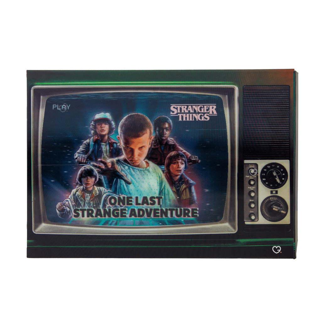 Stranger Things Advent Calendar 2025 with 24 Season 5 surprises like keychains, socks, pins, and collectibles for series fans and collectors.