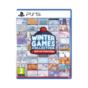 Winter Games Collection PS5 Advent Calendar 2025 featuring 25 festive mini-games and multiplayer challenges for adult PlayStation gamers.