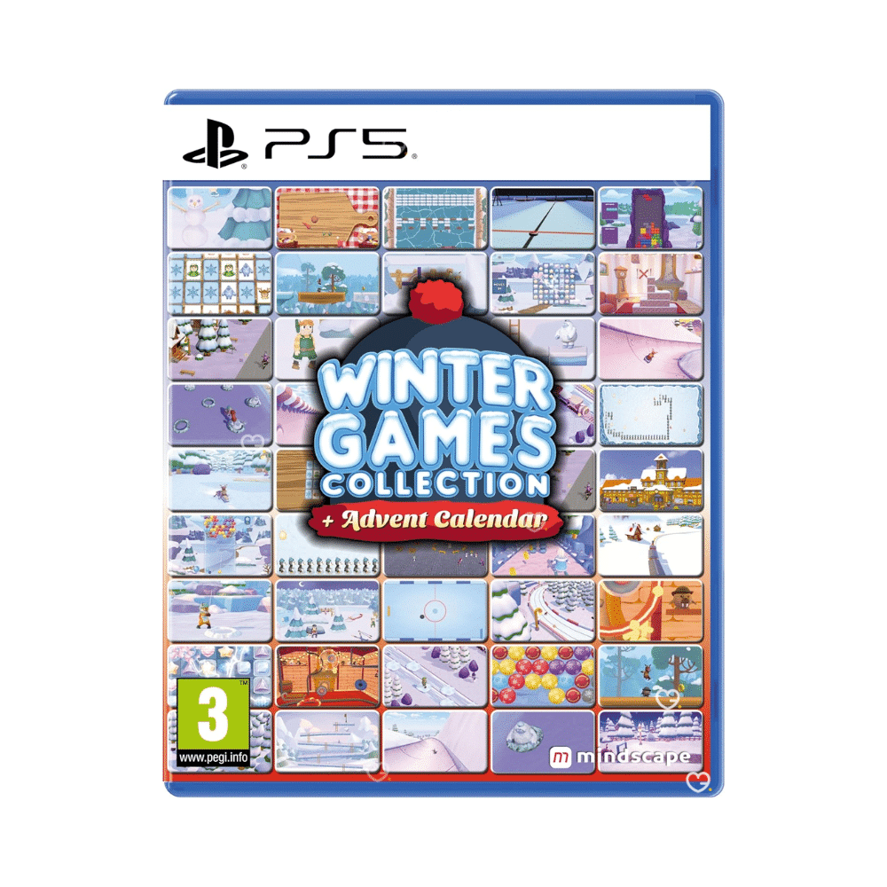 Winter Games Collection PS5 Advent Calendar 2025 featuring 25 festive mini-games and multiplayer challenges for adult PlayStation gamers.
