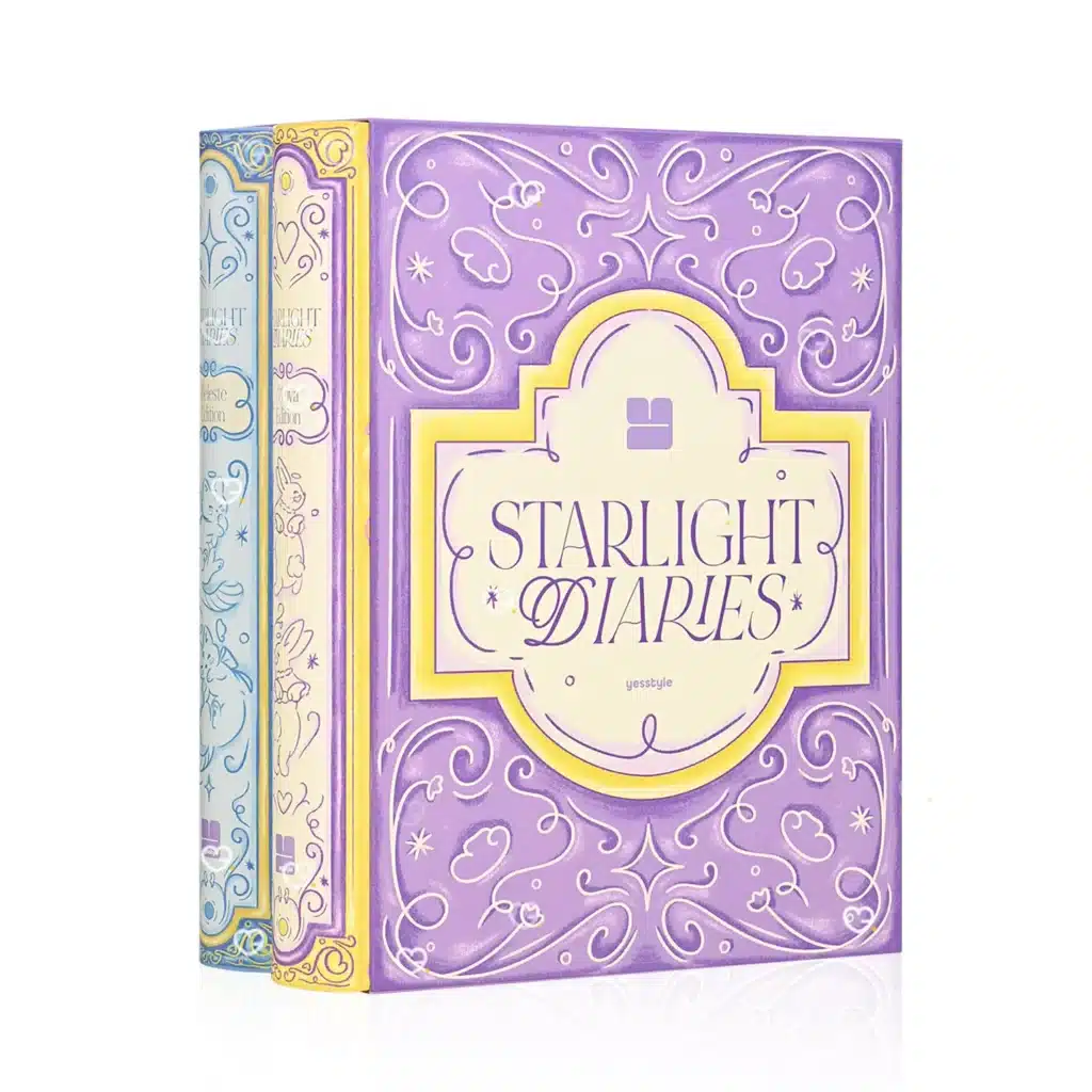 YesStyle Advent Calendar 2025 with 25 K‑beauty skincare and makeup products in a festive box, perfect for beauty enthusiasts.