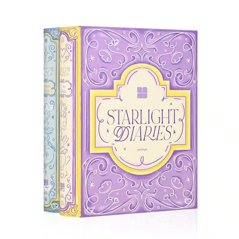 YesStyle Advent Calendar 2025 with 25 K‑beauty skincare and makeup products in a festive box, perfect for beauty enthusiasts.