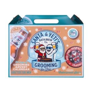 Accentra Men Style Advent Calendar 2026 box, Santa and Yeti beer theme, 24 doors
