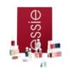 Essie Advent Calendar 2026 box with its nail polishes and treatments on display