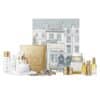 Eve Lom advent calendar 2026 full contents, twelve skincare products laid out