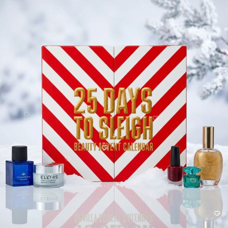 Fenwick Beauty Advent Calendar 2026 box with fragrance and beauty products