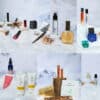 Close-up of skincare, make-up and fragrance in the Fenwick Beauty Advent Calendar 2026