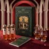 Flaviar Advent Calendar 2026 whisky samples with two Glencairn tasting glasses