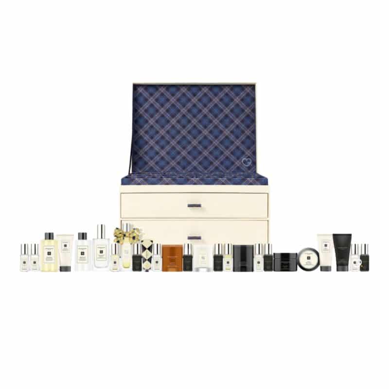 All 25 products from the Jo Malone Advent Calendar 2026 laid out