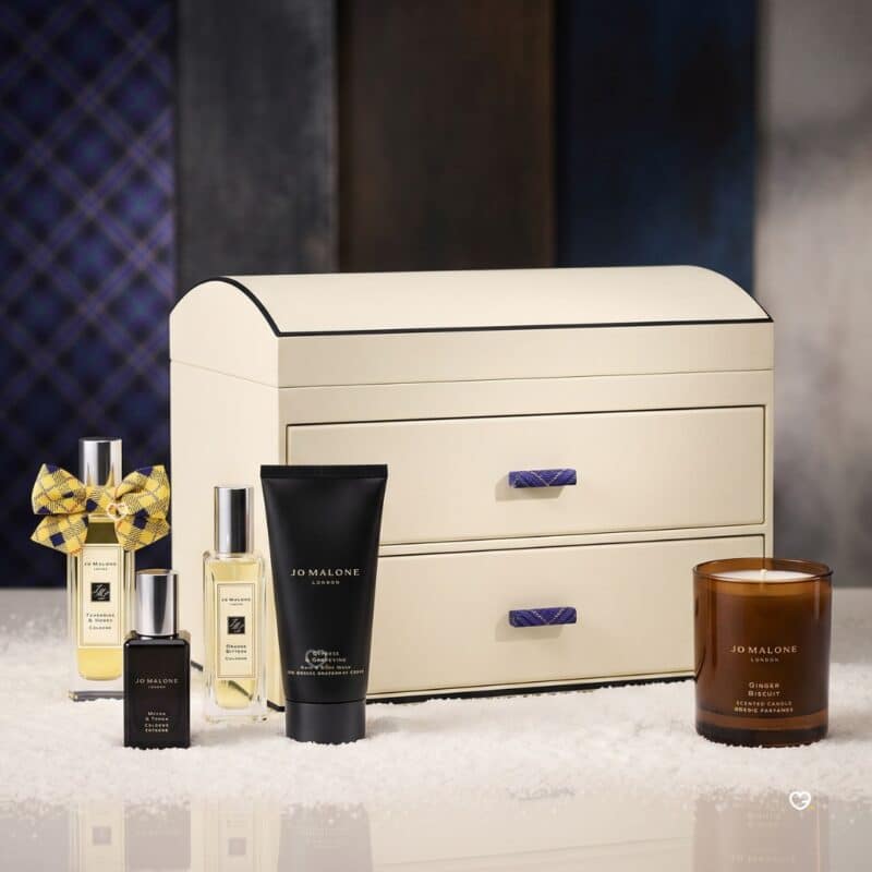 Jo Malone London Christmas Kist advent calendar with a selection of colognes and candles