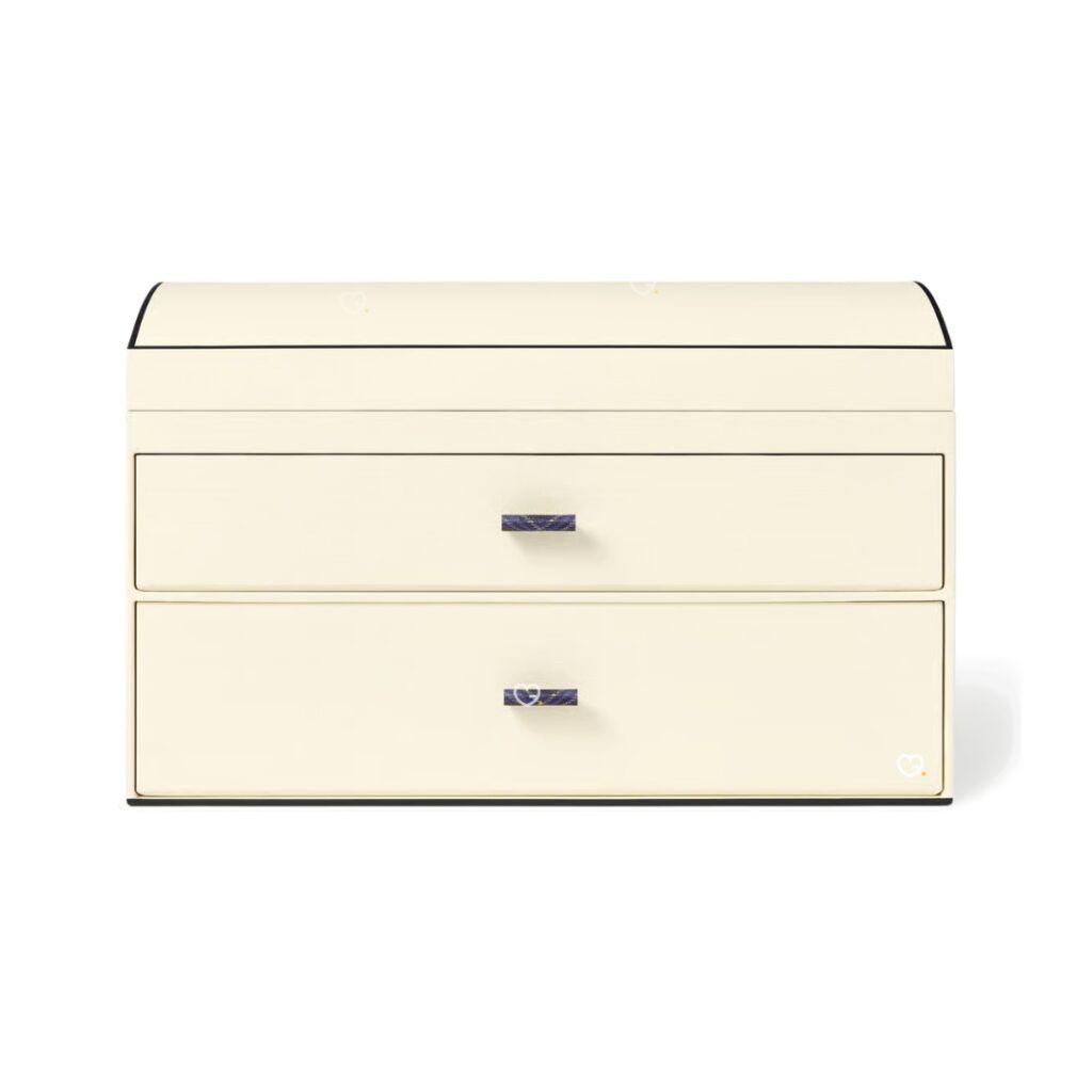Jo Malone Advent Calendar 2026 closed cream Christmas Kist chest on a white background