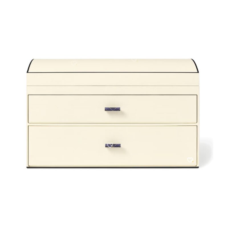 Jo Malone Advent Calendar 2026 closed cream Christmas Kist chest on a white background