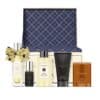 Open Jo Malone luxury advent calendar showing a row of miniature colognes and body products