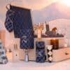 Jo Malone London advent calendar open in a winter scene