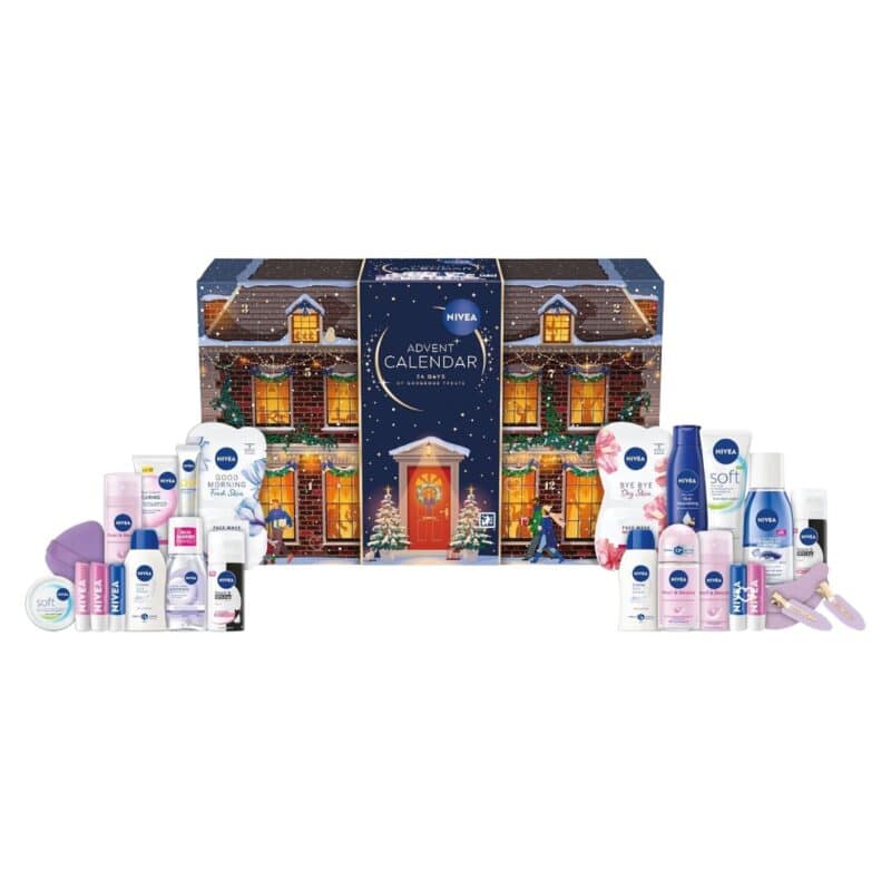 NIVEA Advent Calendar 2026 contents, anti-perspirants and masks