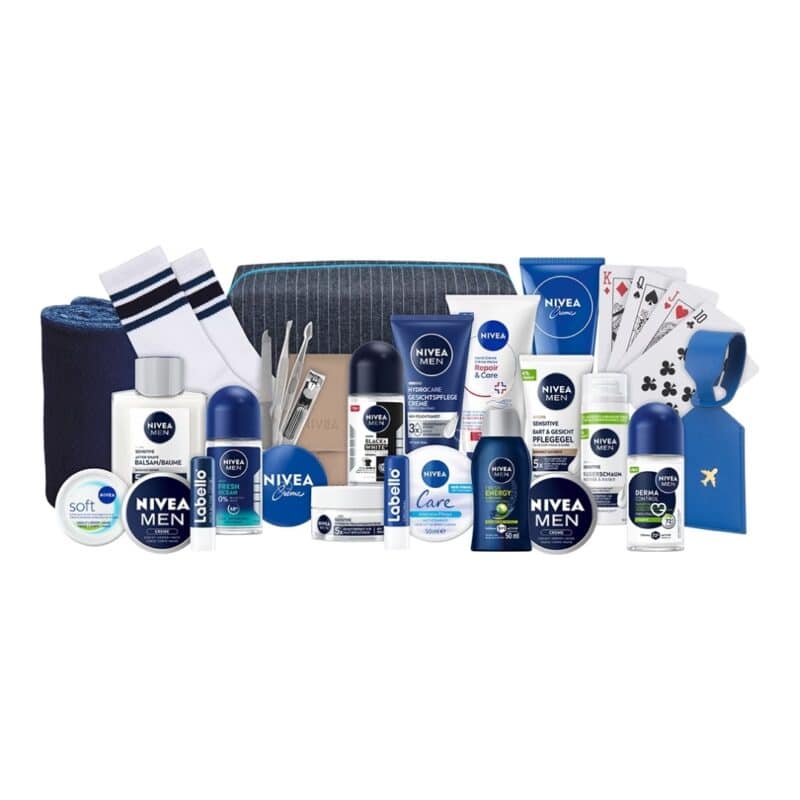 Nivea Men Advent Calendar 2026 contents close-up