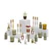 All 24 products of the Penhaligon's perfume advent calendar 2026 arranged on white podiums