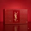 YSL luxury beauty advent calendar 2026 box on a red background