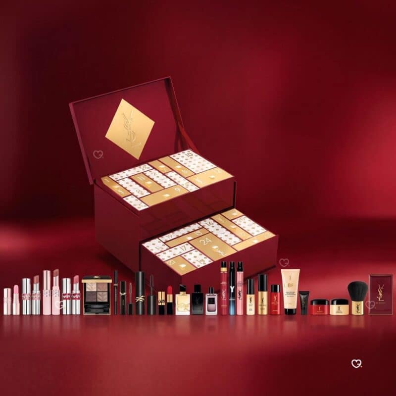 YSL Beauty Advent Calendar 2026 fragrance, makeup and skincare line-up