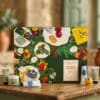 L'Occitane beauty Advent Calendar 2026 open with products and information card